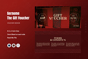 Gernome - Gift Voucher, a Print Template by Fannan Studio (Thumbnail 1 of 3)