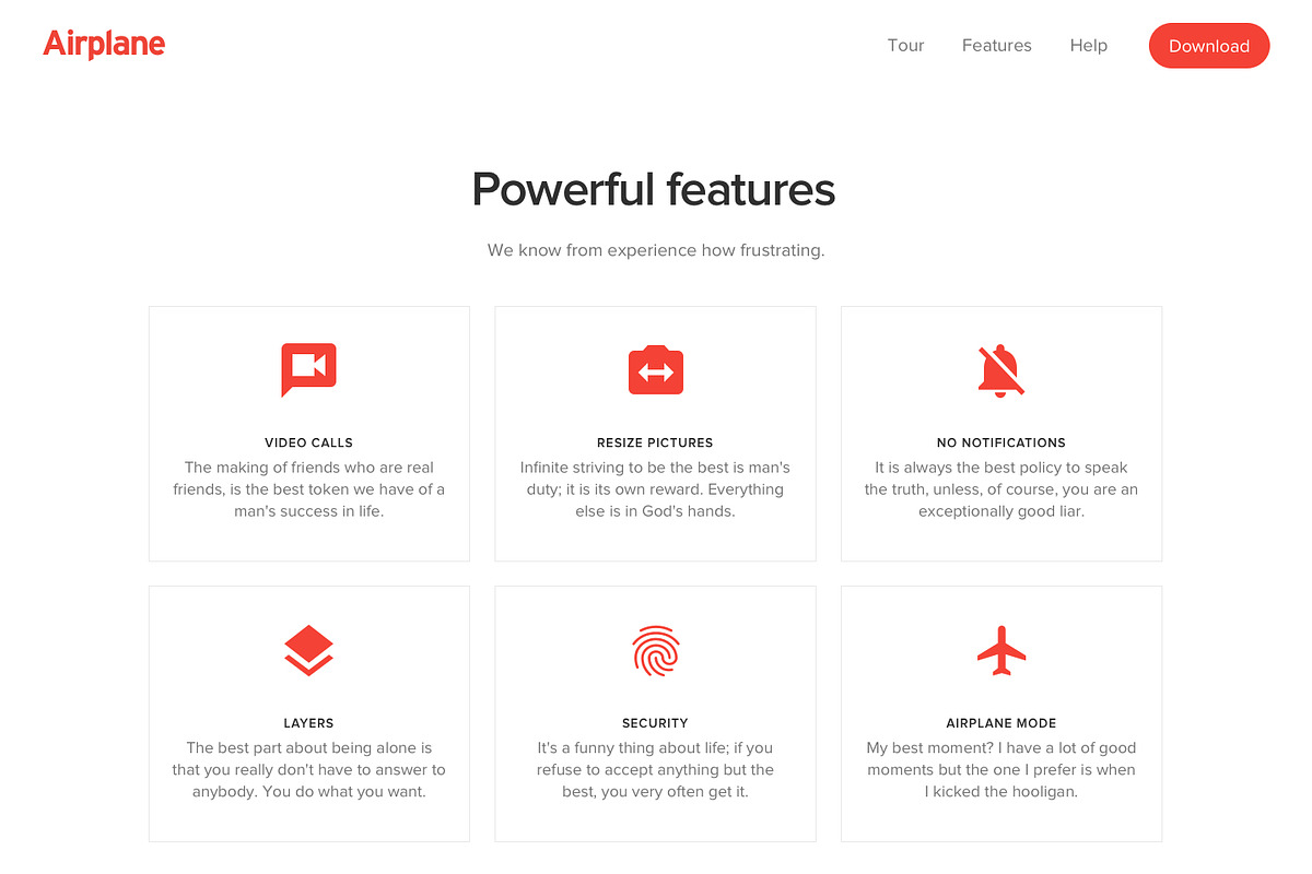 Website Template for Startups, a HTML Template by Nice, Very Nice (Photo 4 of 7)