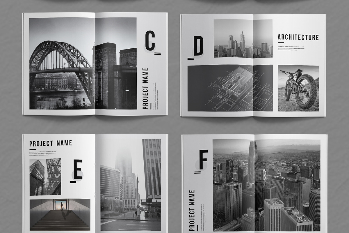 Architecture Portfolio Layout