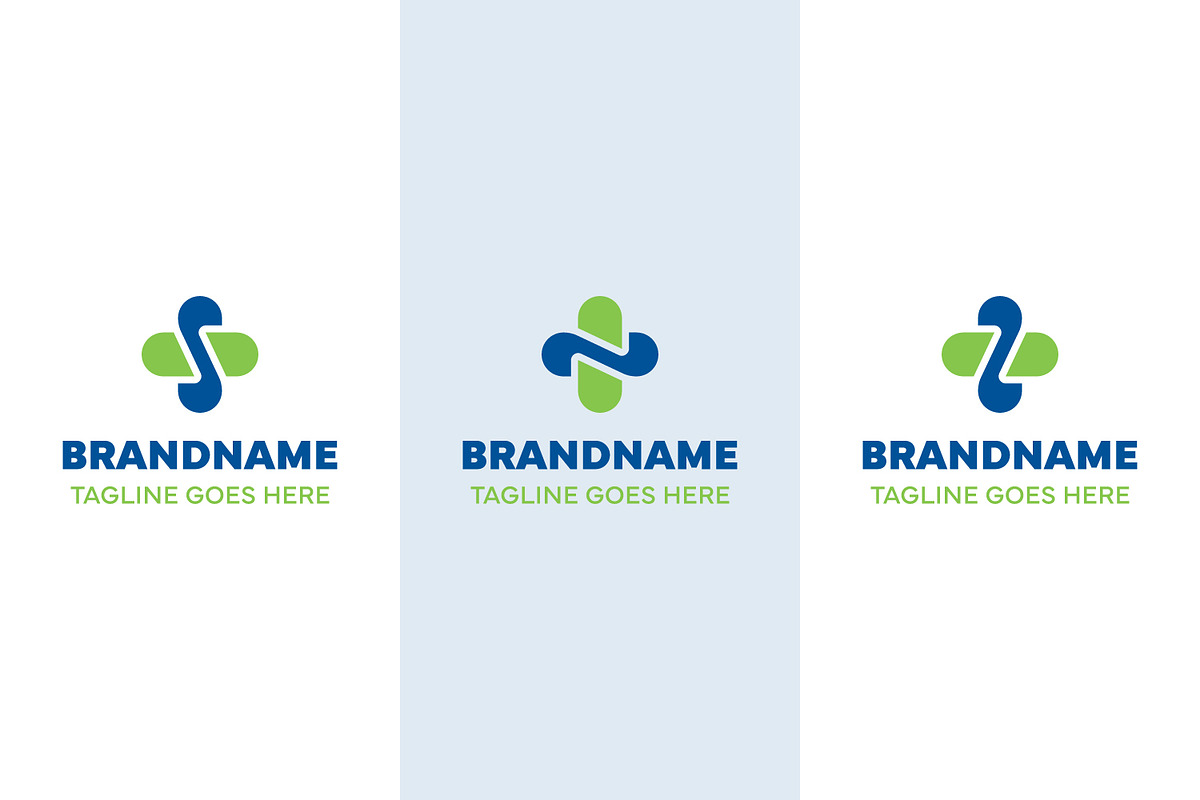 Letter S N Z Medical Cross Logo Set, a Branding & Logo Template by Pray Art Design Studio (Photo 2 of 2)
