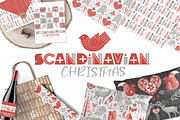 Scandinavian Christmas set, an Animal Illustration by Mio Buono (Thumbnail 7 of 7)