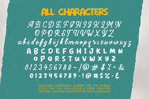 Risperd Marfiel - A Combination Font