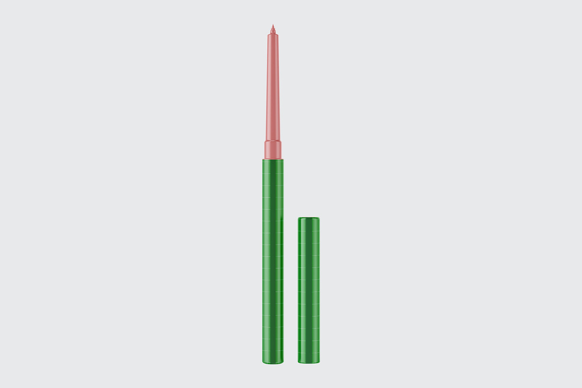 Automatic Cosmetic Pencil Mockup, a Packaging Mockup by _Adroit_ (Photo 4 of 5)