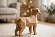 Mastiff cane corso - 3d papercraft, a Card Template by PAPER amaze (Thumbnail 4 of 5)