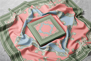 Belle Époque Garden Silk Scarf, an Object Graphic by ilustrinna (Thumbnail 4 of 7)