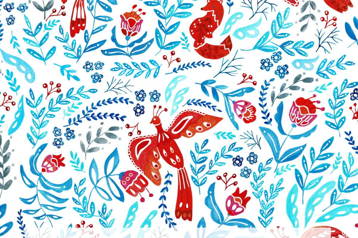 Frosty Christmas, a Pattern Graphic by Arie Clares (Photo 11 of 11)