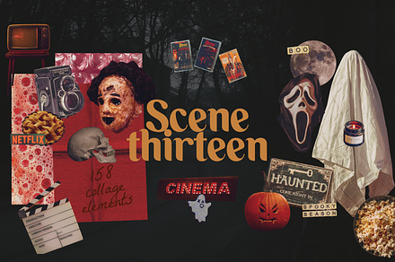Scene thirteen — Collage Set, an Object Graphic by Ann Creative