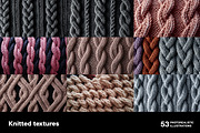 Knitted - 53 images, a Texture Illustration by Handmadefont (Thumbnail 2 of 12)