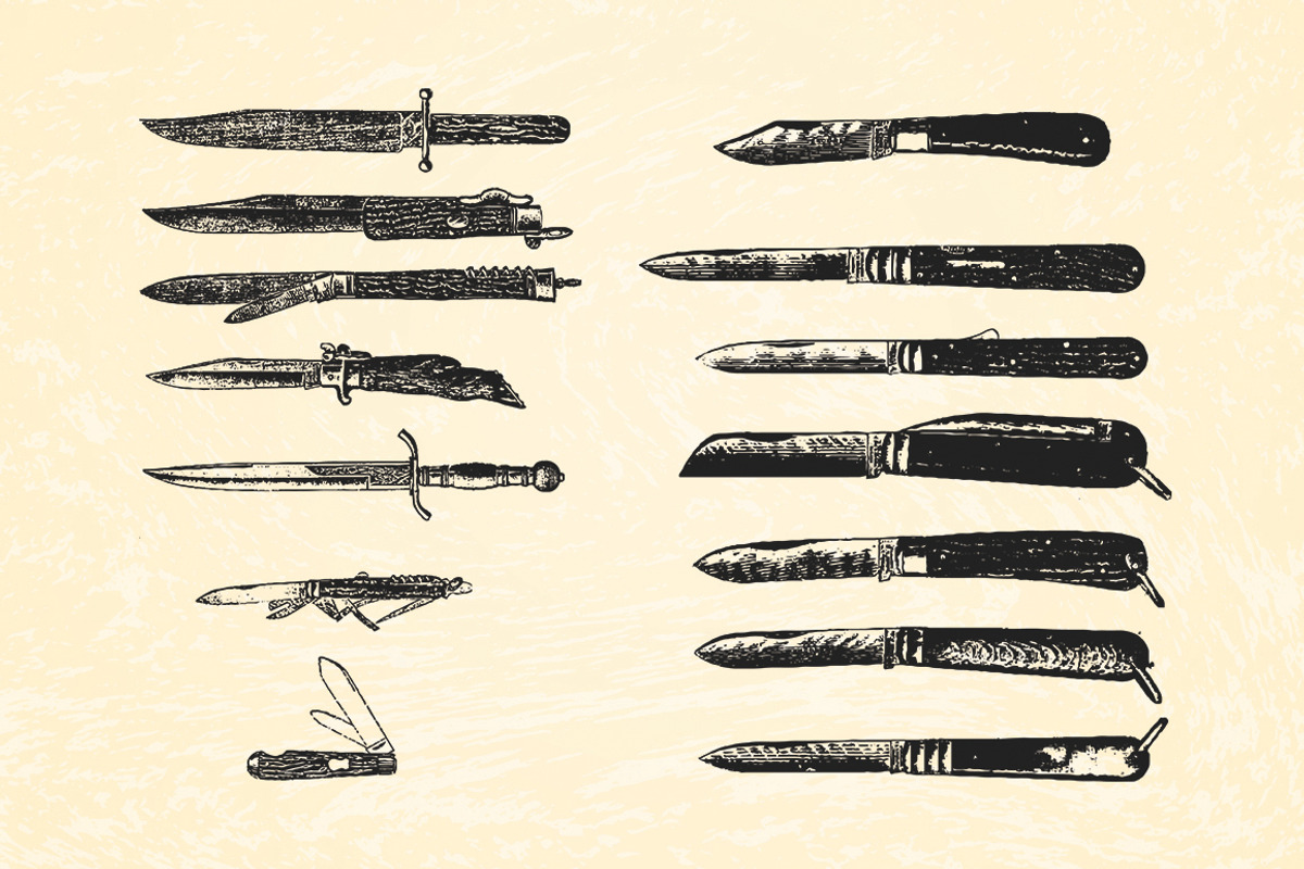 ARMAMENT - Vintage Illustration Pack, a Graphic by AndrewPixel (Photo 9 of 11)