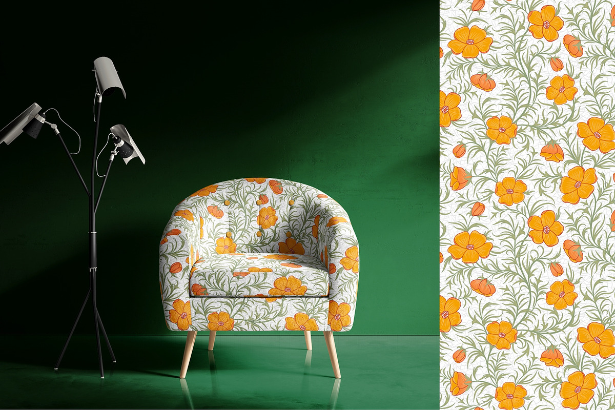 FLOWER GARDEN, a Pattern Graphic by Irina Skaska (Photo 5 of 11)
