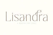 Lisandra A Modern Font Serif