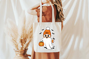 Cute Boujee Ghost Halloween PNG, an Illustration by Craft Nest (Thumbnail 3 of 6)