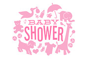 Baby Shower Icons, an Animal Illustration by Illustrations by Jessie (Thumbnail 2 of 3)