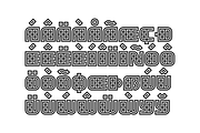KD Dekorat - Maya display font, a Font by Kassymkulov Design (Thumbnail 3 of 5)