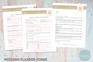 NG029 Wedding Planner Forms