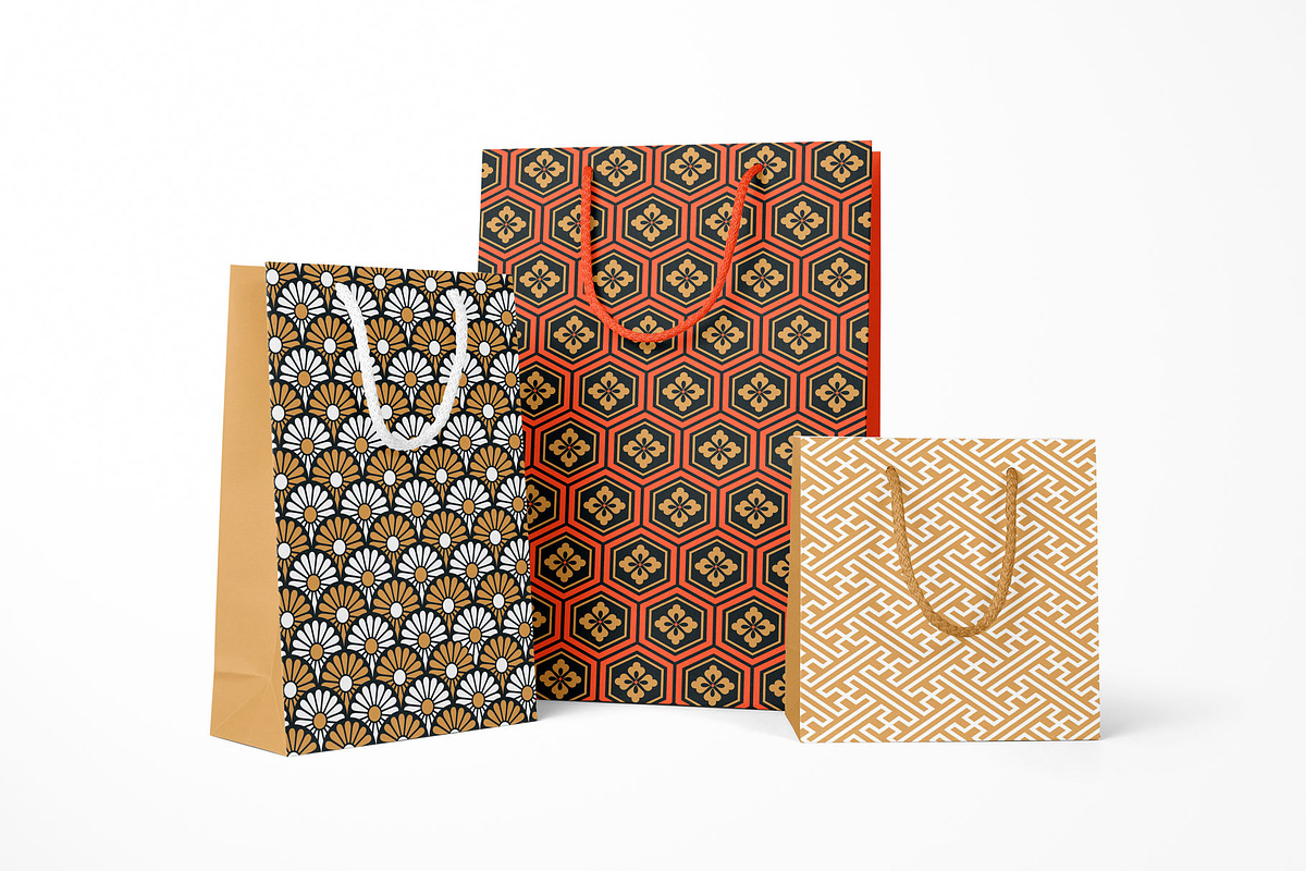 Japanese seamless patterns., a Pattern Graphic by Anna Smirnova (Photo 15 of 16)