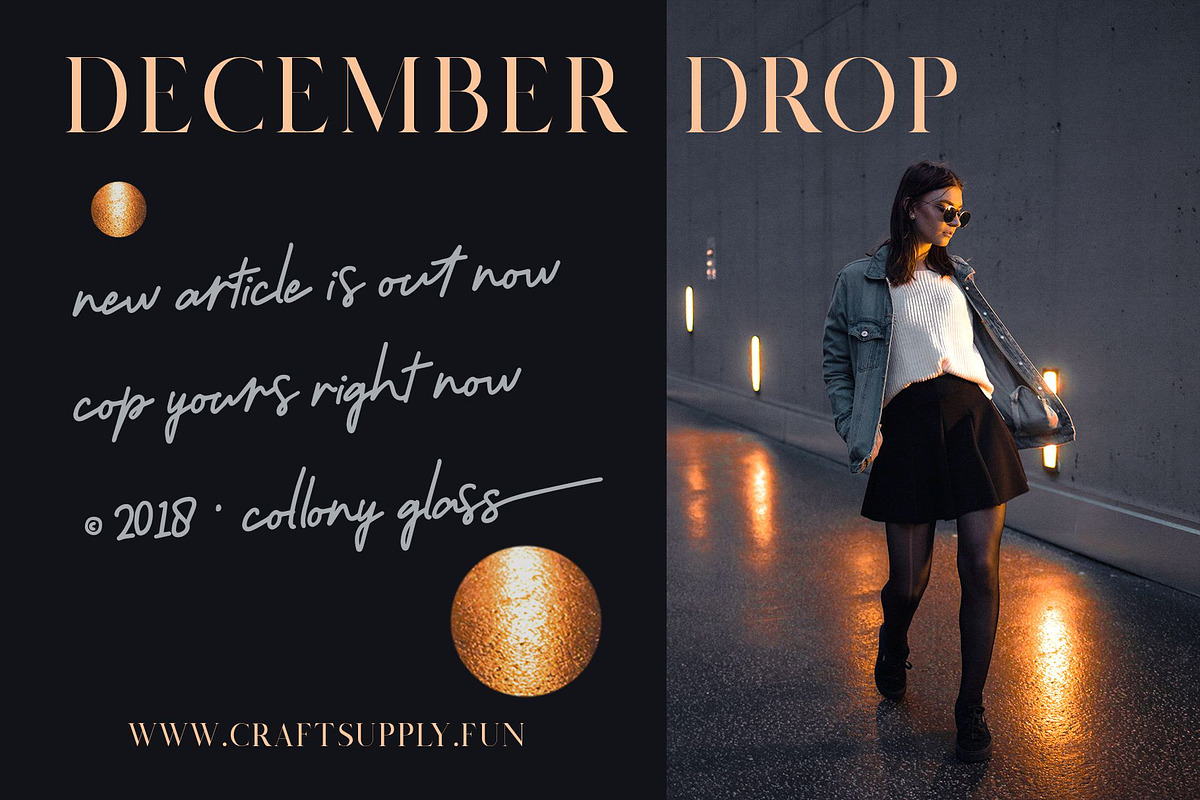 Morning Gold - Handwritten Font, a Script Font by Craft Supply Co. (Photo 9 of 10)