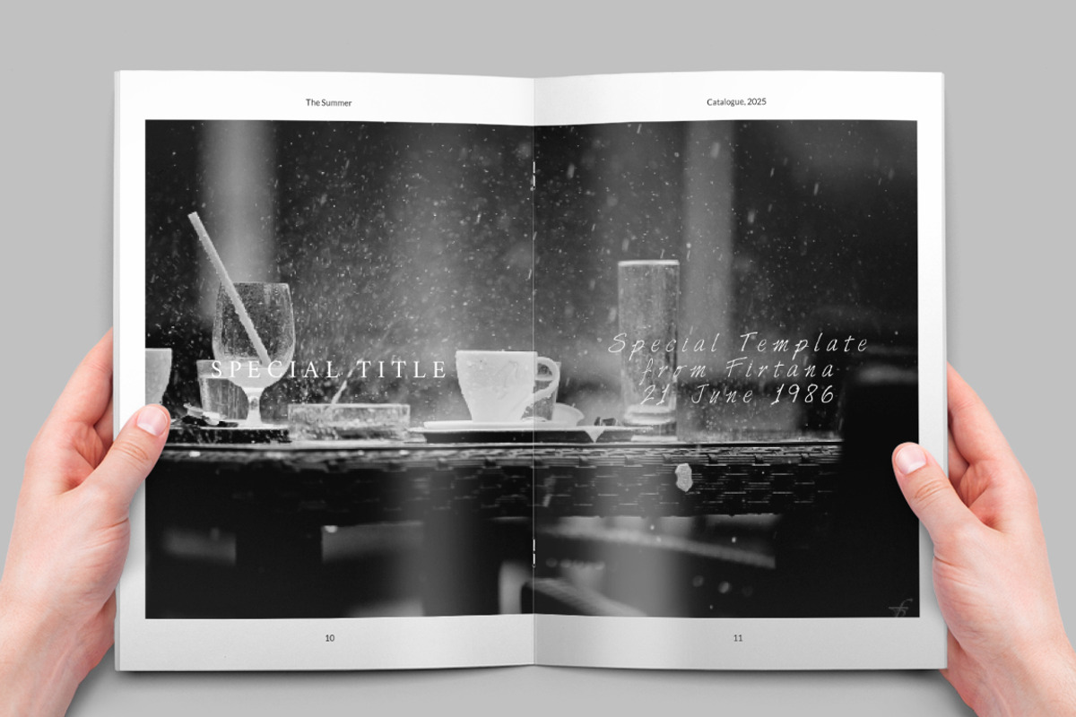 The Summer Catalogue, a Brochure Template by Firtana (Photo 6 of 13)