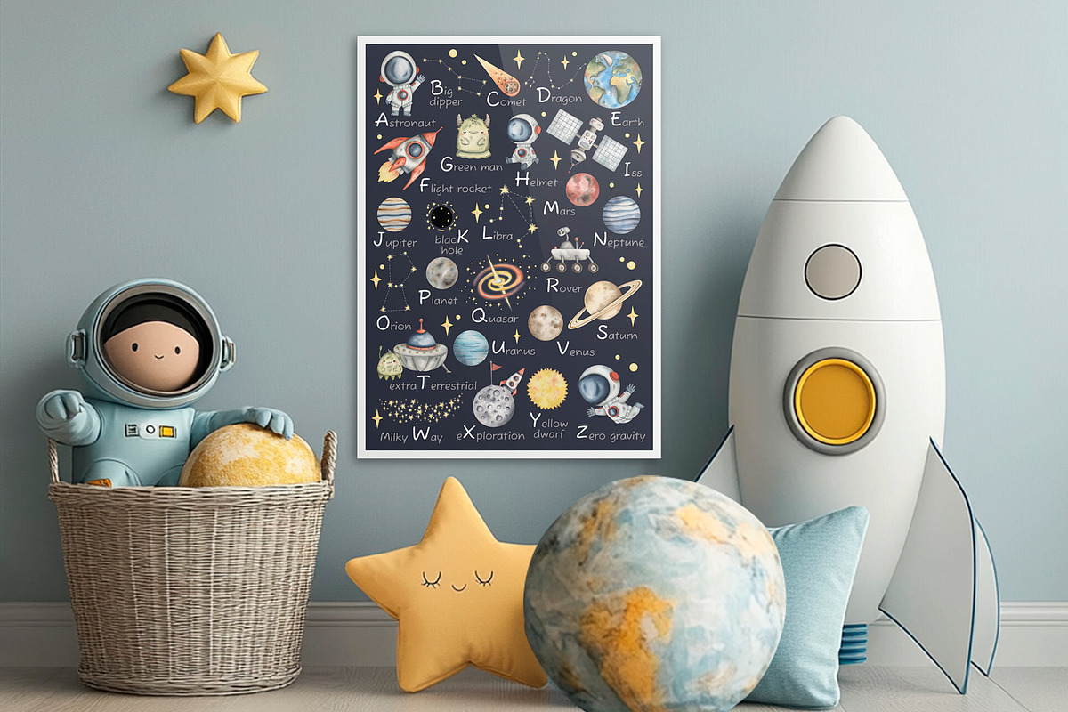 Space travel, an Object Illustration by NellyaEgorova (Photo 11 of 15)