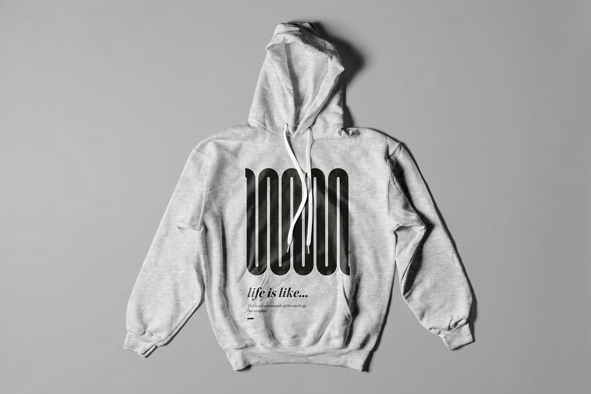 Hoodie Mock-up, a Hoody Mockup by zippypixelstudio (Photo 5 of 7)