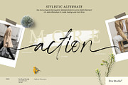 Feeling Steady, a Script Font by din-studio.com (Thumbnail 8 of 10)