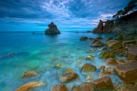 View of Lloret deMar.Catalonia Spain