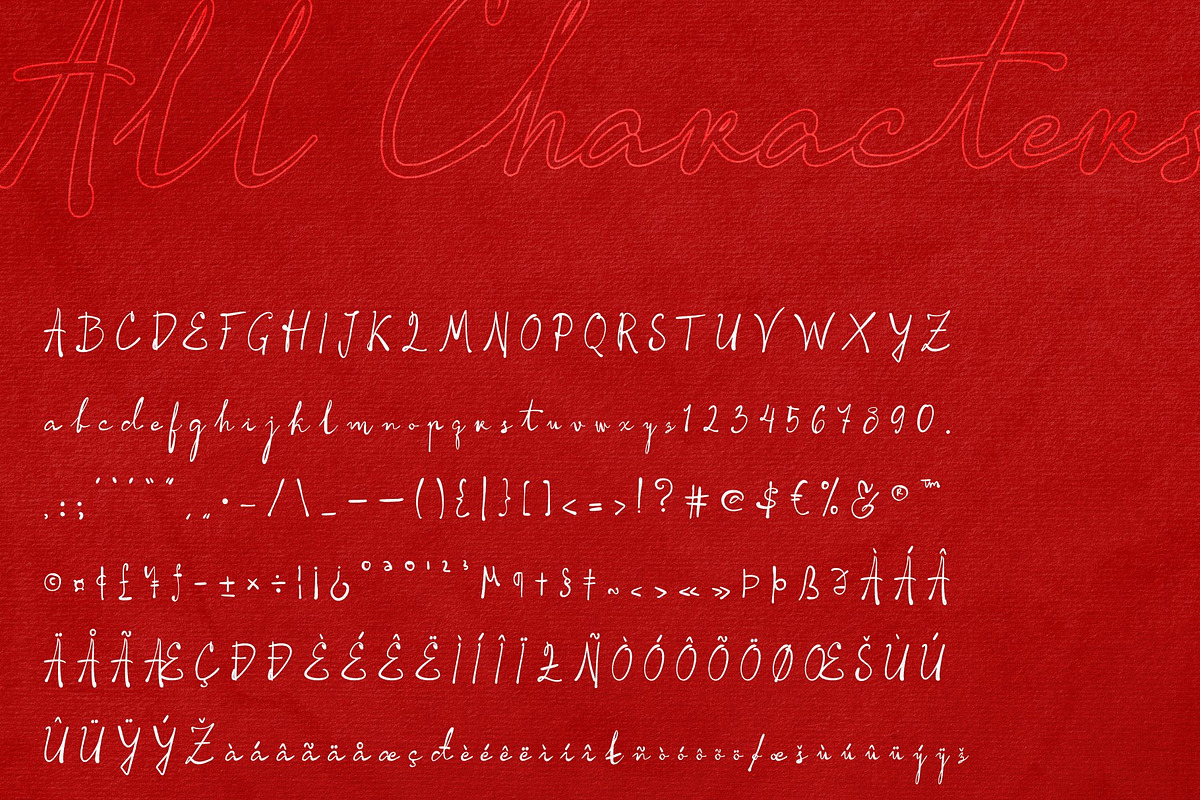 CS Relana - Signature Script Font, a Script Font by Craft Supply Co. (Photo 8 of 8)