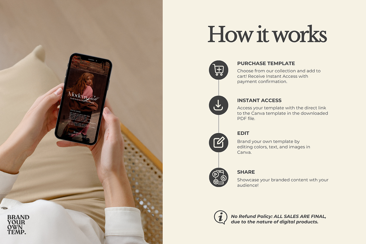 Witch Magic Canva Template, a Templates & Theme by BYOTstudios (Photo 12 of 12)
