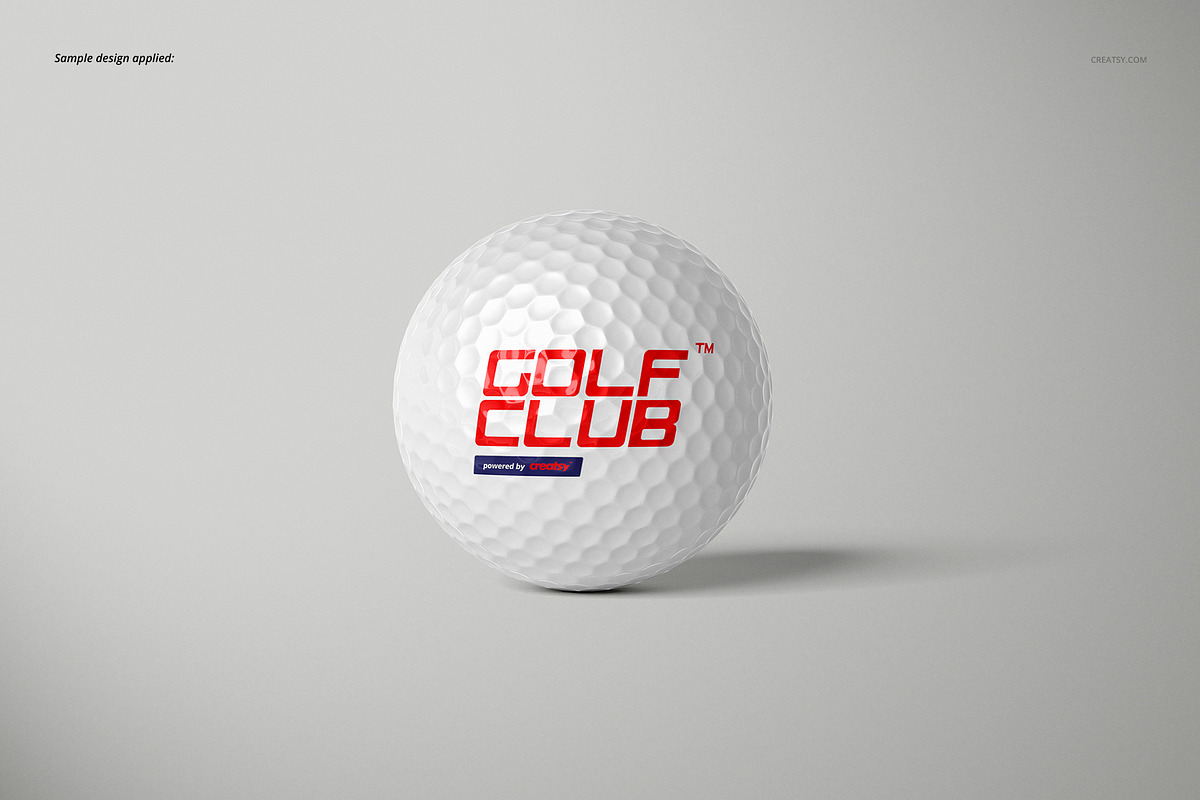 Golf Ball & Accessories Mockup Set, a Merchandise Mockup by creatsy5 (Photo 4 of 17)