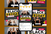Black Friday Sale Social Media Post, a Social Media Template by twinstd (Thumbnail 3 of 3)