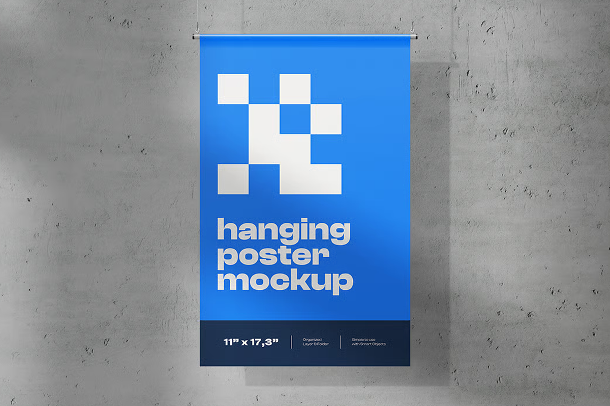 Poster Mockup - Framed Wall Style, a Mockup by graphicsauce (Photo 5 of 5)