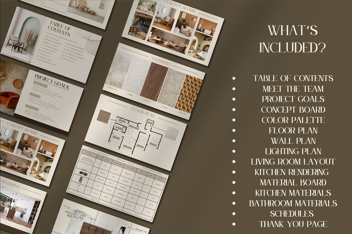 Interior Design Project Proposal, a Templates & Theme by TespinDesign (Photo 4 of 6)