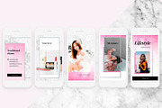 BEAUTY - social media template, a Social Media Template by Digital Breath templates (Thumbnail 2 of 4)