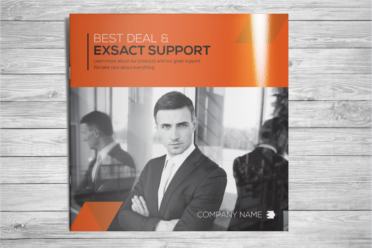 Indesign Red Theme Square Brochure, a Brochure Template by RudanStudio (Photo 2 of 13)