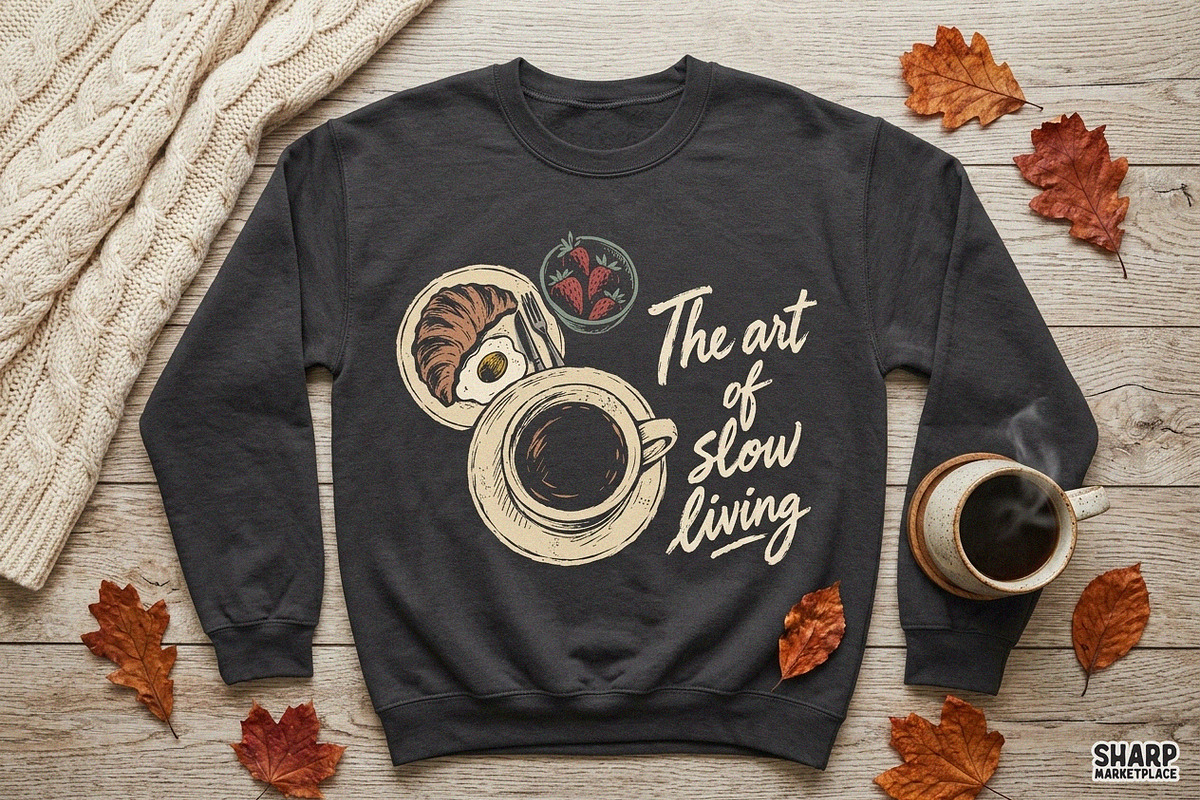 The Art Of Slow Living Aesthetic, an Object Graphic by SharpMarketplace (Photo 3 of 4)