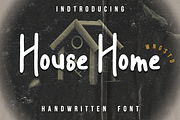 House Home, a Handwritten Font by Wangsinawang Studio (Thumbnail 1 of 8)