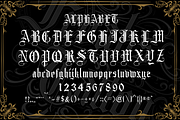 Monshiner, a Blackletter Font by dansdesign (Thumbnail 4 of 7)