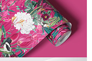 Paper Wallpaper Mockup Bundle, a Merchandise Mockup by creatsy5 (Thumbnail 13 of 21)