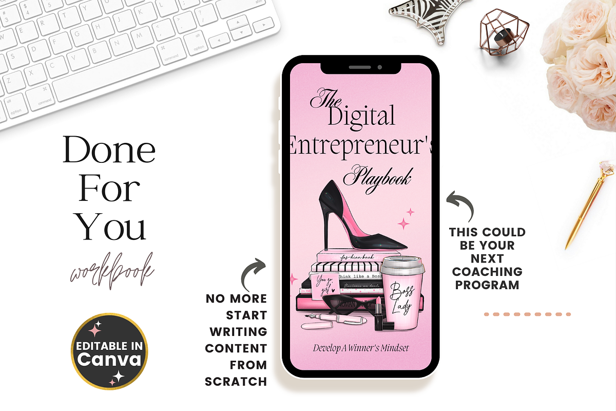 The Digital Entrepreneur's Playbook, a Templates & Theme by bellaROSEworkshop (Photo 3 of 10)
