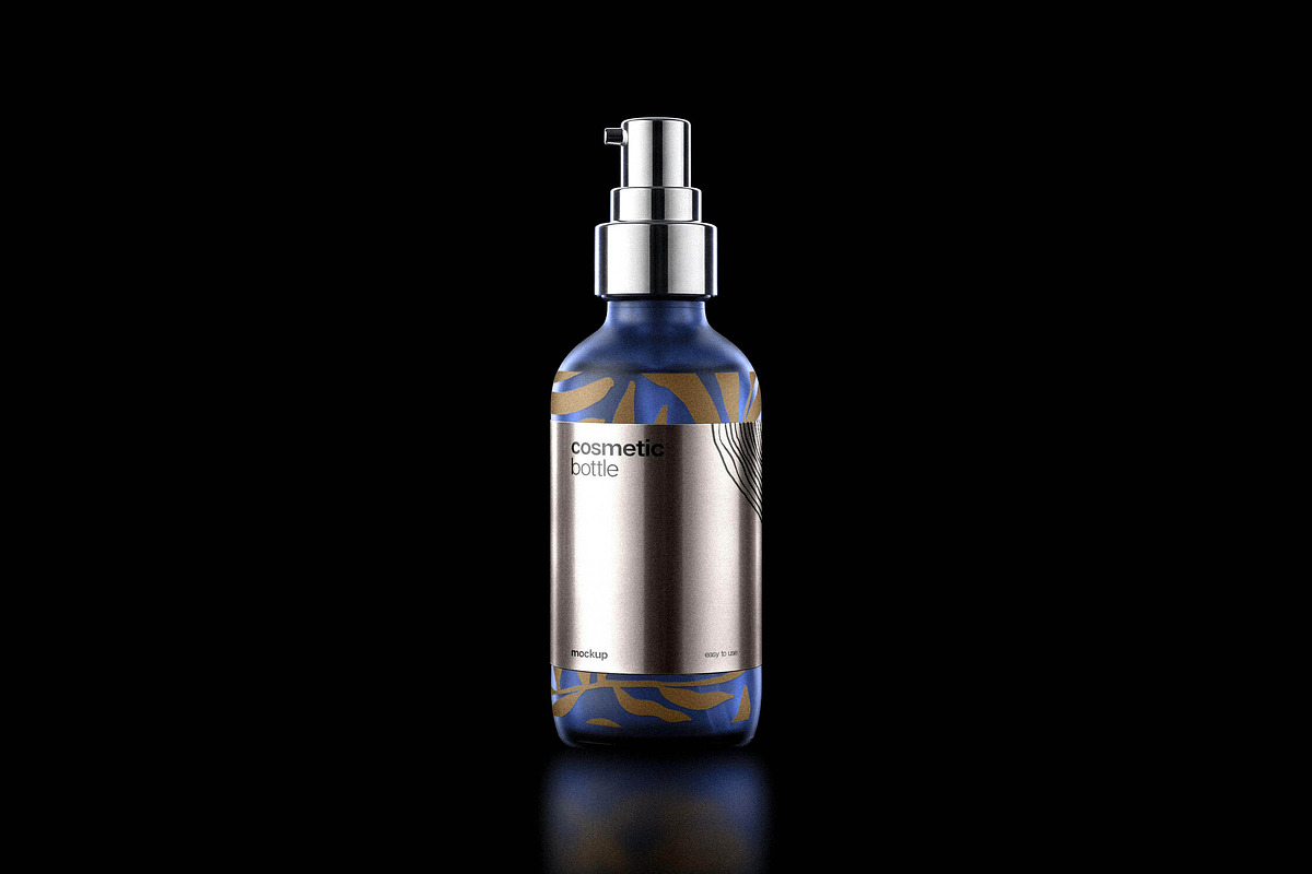 Cosmetic Bottle Mockup, a Packaging Mockup by Design Squad (Photo 4 of 4)