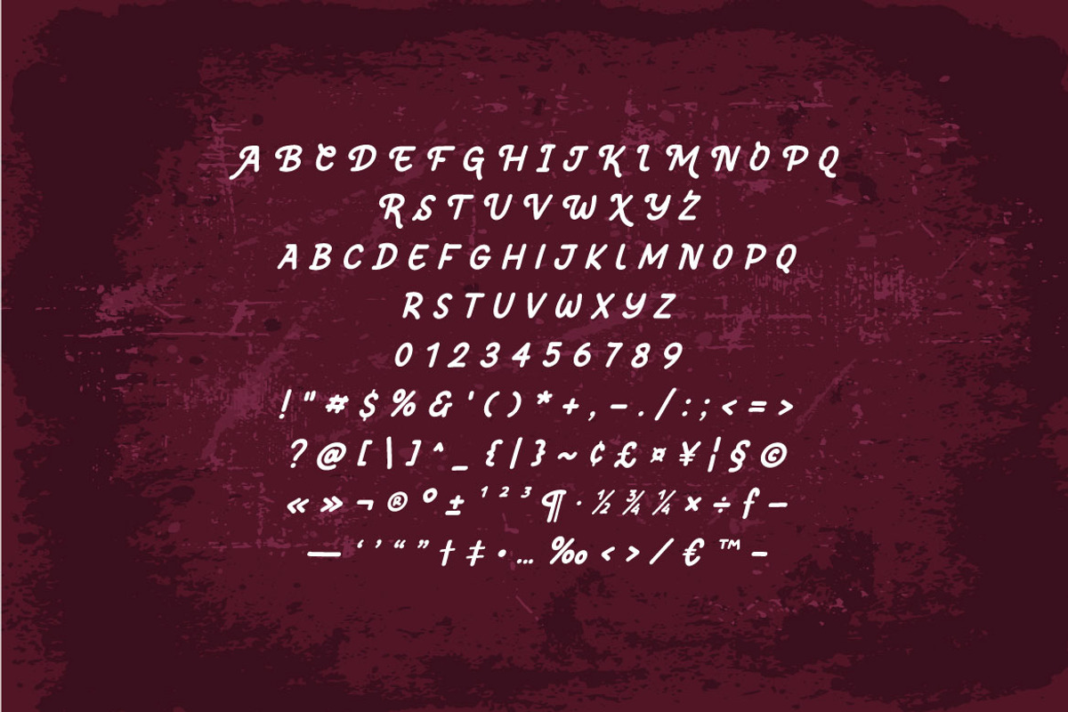 My Rose - Handwritten Display Font, a Sans Serif Font by Mightyfire (Photo 5 of 5)