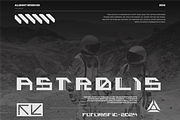 VB Nephiros - Futuristic Font, a Sans Serif Font by VALIANTBROTHA (Thumbnail 5 of 9)