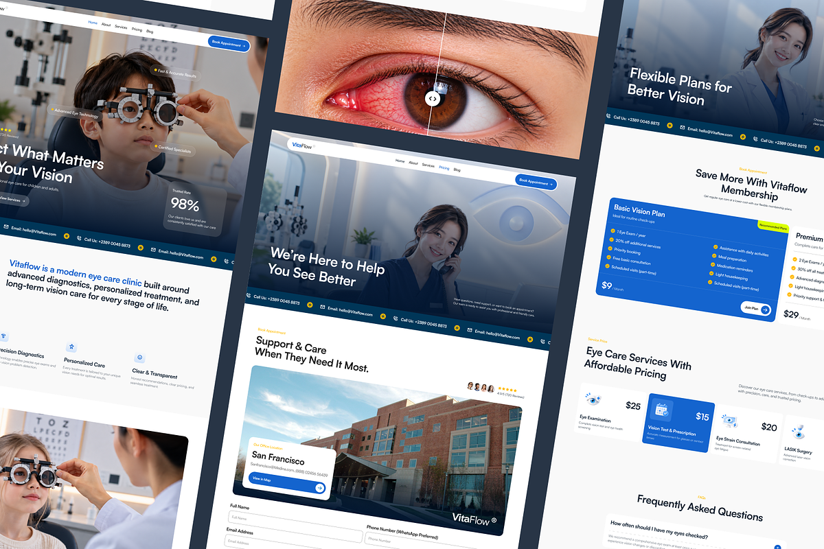 VitaFlow - Medical Website, a Landing Page Template by SLAB! Design (Photo 4 of 5)