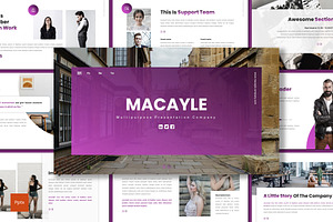 Macayle - Powerpoint Template