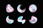 Chroma Gradient Shapes Collection, a Texture Graphic by pixelbuddha.net (Thumbnail 5 of 21)