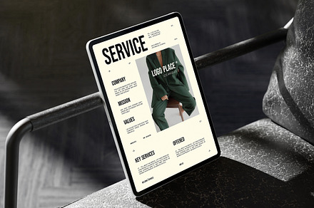 SERVICE GUIDE & INVOICE *4 PACKAGE*, a Presentation Template by Viva Agency