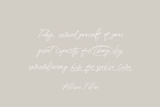 Scotty: a Social Media Quote Script, a Script Font by Margot + Co (Thumbnail 10 of 12)