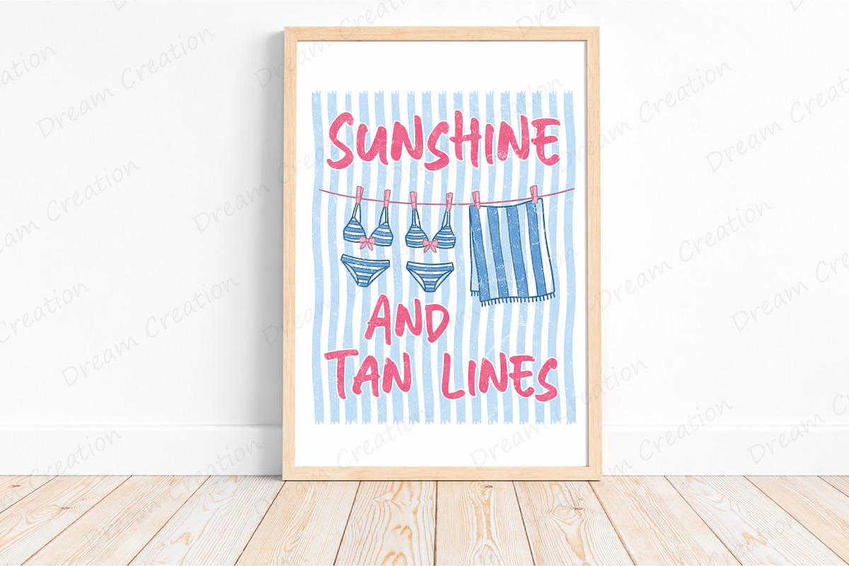 Summer Coastal PNG Hand Drawn Bundle, an Illustration by Dream Creation (Photo 2 of 13)