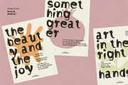 Marilyn Font - Craft Handwritten, a Handwritten Font by line & plane (Thumbnail 6 of 12)