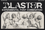 Blaster - Combination Typeface, a Font by tebaltipislab (Thumbnail 1 of 12)
